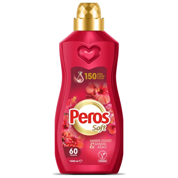 Peros Amber Çiçeği Ve Sandal Ağacı Yumuşatıcı 60 Yıkama 1.44 Lt - Görsel 10