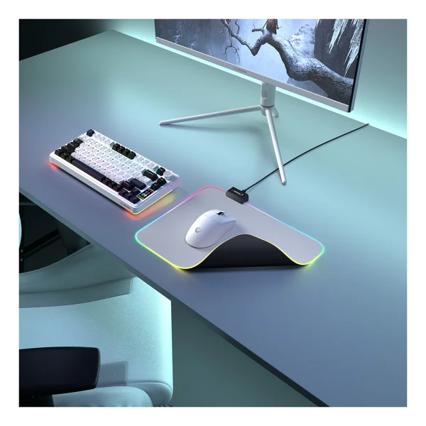Rampage Pulsar Mp-21 Gri RGB Mouse Pad - Görsel 4