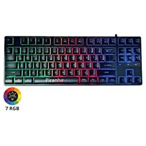 Piranha 2350 RGB Kablolu Oyuncu Klavyesi - Görsel 2