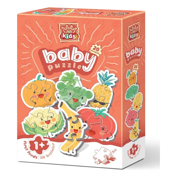 Art Kids İlk Besinler Baby Puzzle 5822 - Görsel 6