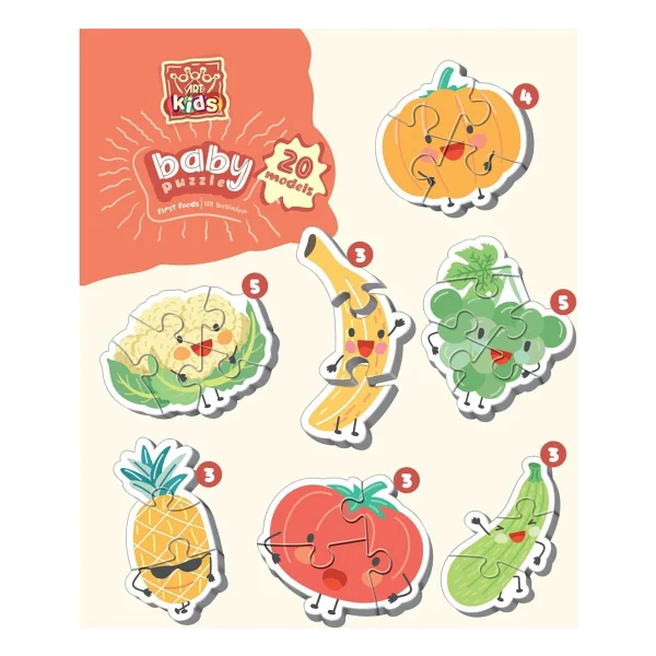 Art Kids İlk Besinler Baby Puzzle 5822 - Görsel 2