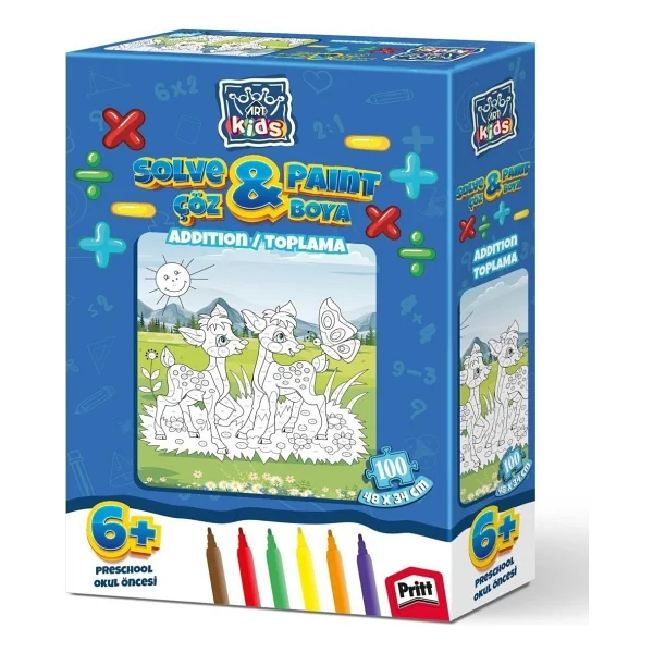 Art Puzzle Kids Çöz Boya Toplama 5846 - Görsel 2