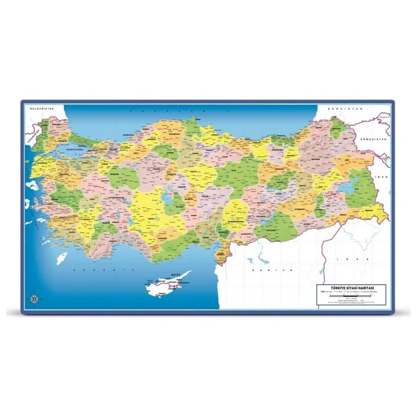 Art Çocuk Puzzle 81 Parça Türkiye Siyasi Haritası Frame Puzzle - Görsel 3