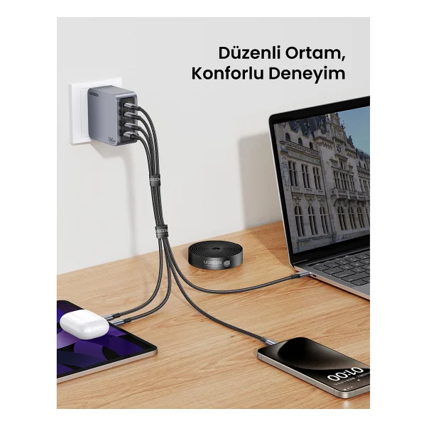 Ugreen Kablo Düzenleyici Cırt Band, 5 Metre, 40356 - Görsel 7
