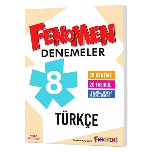 Fenomen Okul Yayınları 8. Sınıf Türkçe 20 Genel Deneme - Görsel 2