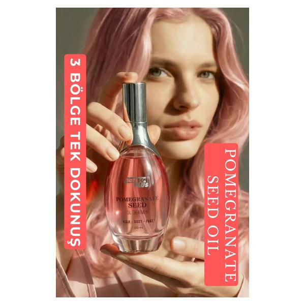 Softto Plus Nar Çekirdeği Parlaklık Ve Canlılık Veren 120 Ml Saç Yüz Ve Vücut Yağı - Görsel 7