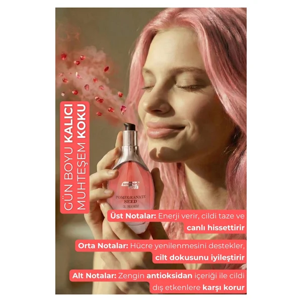 Softto Plus Nar Çekirdeği Parlaklık Ve Canlılık Veren 120 Ml Saç Yüz Ve Vücut Yağı - Görsel 3