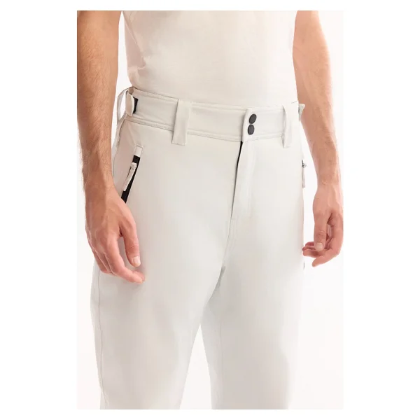 Avva Erkek Beyaz Beli Çıtçıtlı Su Itici Rüzgar Geçirmez Comfort Fit Kayak Pantolonu A52y3125 - Görsel 4