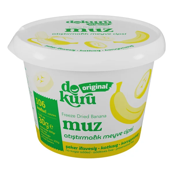 Dokuru Freeze Dried Muz 30 Gr - Görsel 7