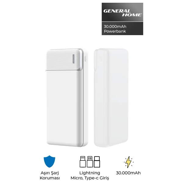 Upfull SZ-31 30000 mAh Powerbank - Görsel 3