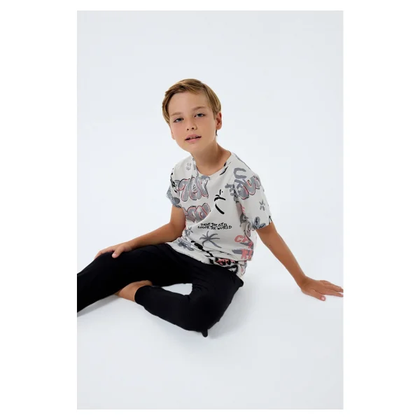 Rolypoly Erkek Çocuk Lacivert Pijama Takım - 7 - 8 Yaş - Görsel 7