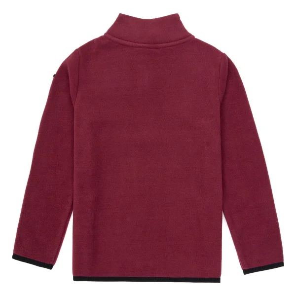 U.S. Polo Assn 50313841-Vr177 Yarım Fermuarlı Bordo Çocuk Polar - Görsel 2