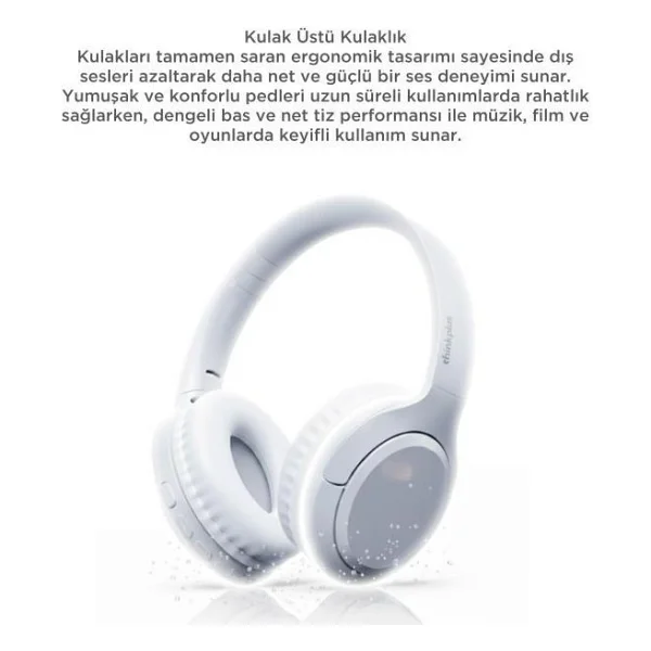 Lenovo Th53 Kulak Üstü Bluetooth Kulaklık - Görsel 2