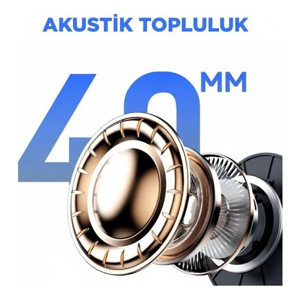 Lenovo Th53 Kulak Üstü Bluetooth Kulaklık - Görsel 3