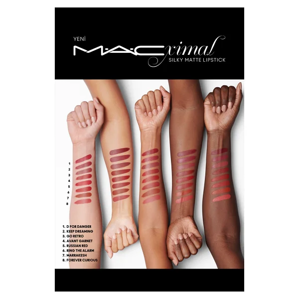 M.A.C Macximal Silky Matte Keep Dreaming Stick Ruj - Görsel 6