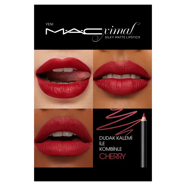 M.A.C Macximal Silky Matte Russian Red Stick Ruj - Görsel 5