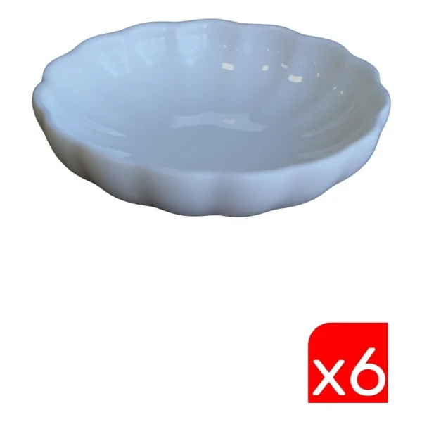 Kütahya Porselen Bone Luz Krem Kase 8cm 6 Lı Bnlzf08ks00 - 8 Cm - Görsel 2