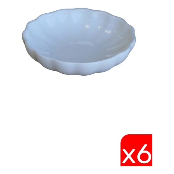 Kütahya Porselen Bone Luz Krem Kase 8cm 6 Lı Bnlzf08ks00 - 8 Cm - Görsel 3