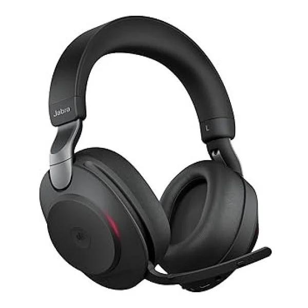 Jabra Evolve2 85 Ms Kulak Üstü Bluetooth Çağrı Merkezi Kulaklığı - Görsel 2