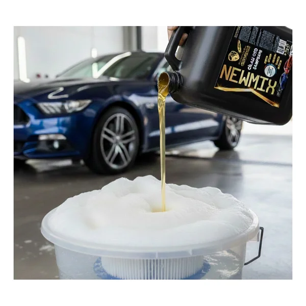 Newmix Gold Serisi Cilalı 5 lt Oto Şampuan - Görsel 6