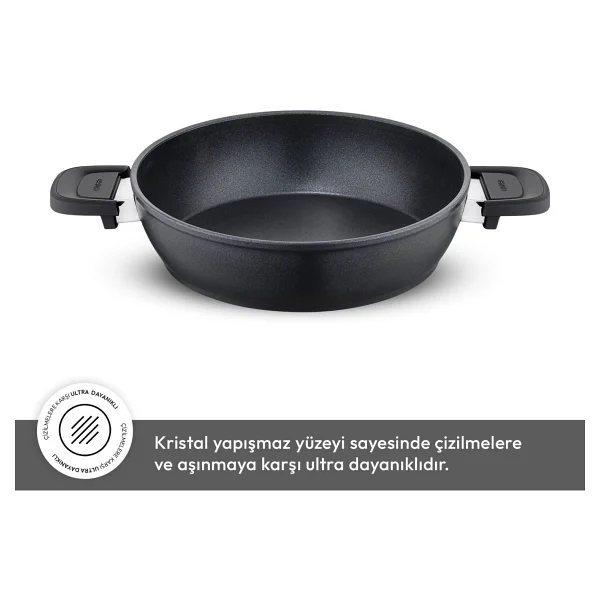 Emsan Diamente 24 Cm Karnıyarık Tenceresi - Görsel 7