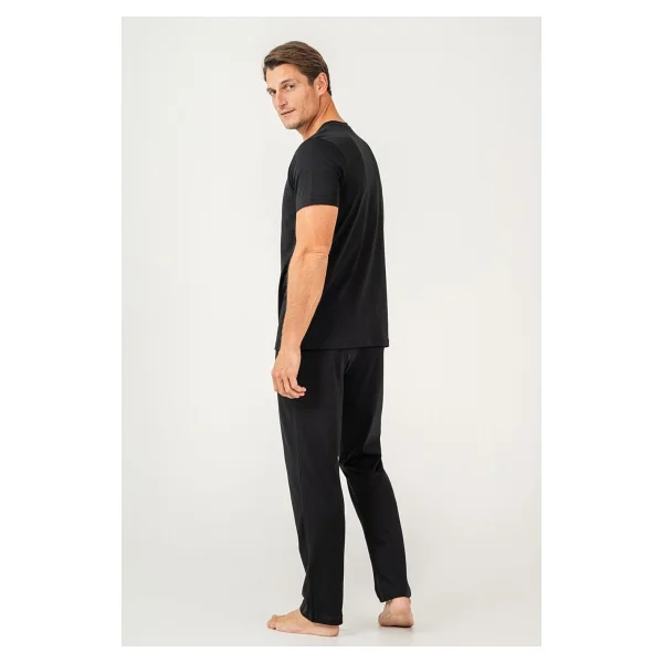 Arnetta Erkek Siyah Pijama Takımı - Görsel 10