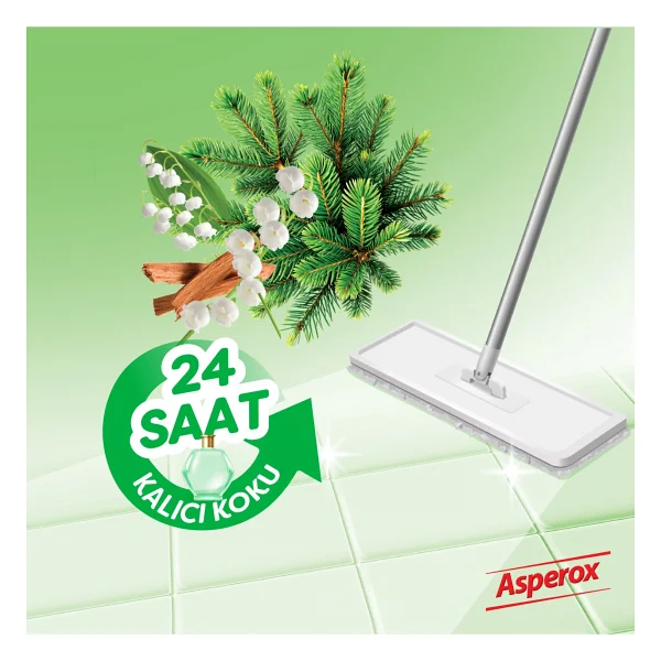 Asperox Doğaya Kaçış Çam Sandal Ağacı Ve Müge Çiçeği Yüzey Temizleyici 2.5 Lt - Görsel 5