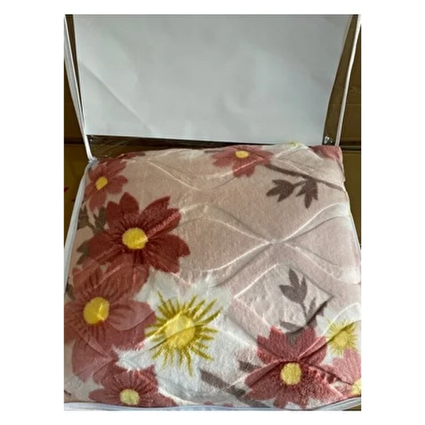 Sarar Tek Kişilik Battaniye-Bella Gül 155 x 220 cm Yumuşak Dokulu Desenli - Pembe - Görsel 6