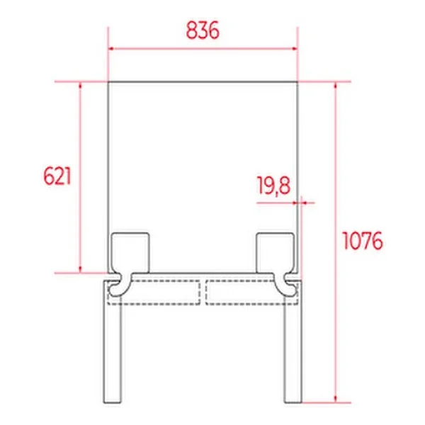Teka Rfd 75850 Gbk Gardırop No Frost Buzdolabı - Görsel 4