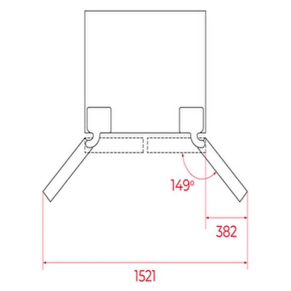Teka Rfd 75850 Gbk Gardırop No Frost Buzdolabı - Görsel 5