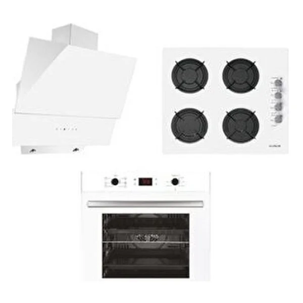 Alveus 3'lü Beyaz Ankastre Set (Gls 640 B-Mfa 627 B-Mod 3000 B ) - Görsel 6