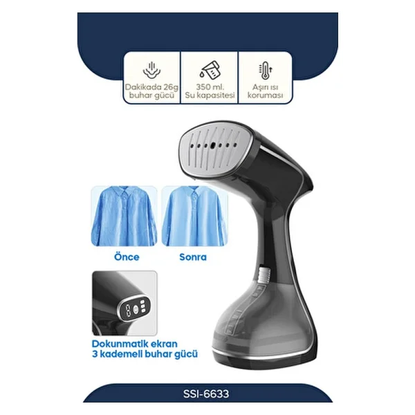 Sinbo Ssı-6633 1800 W Buharlı Kırışıklık Giderici - Görsel 6