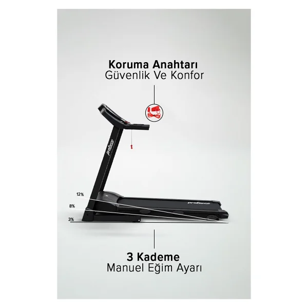 Proforce Premium Katlanabilir Koşu Bandı - Görsel 6