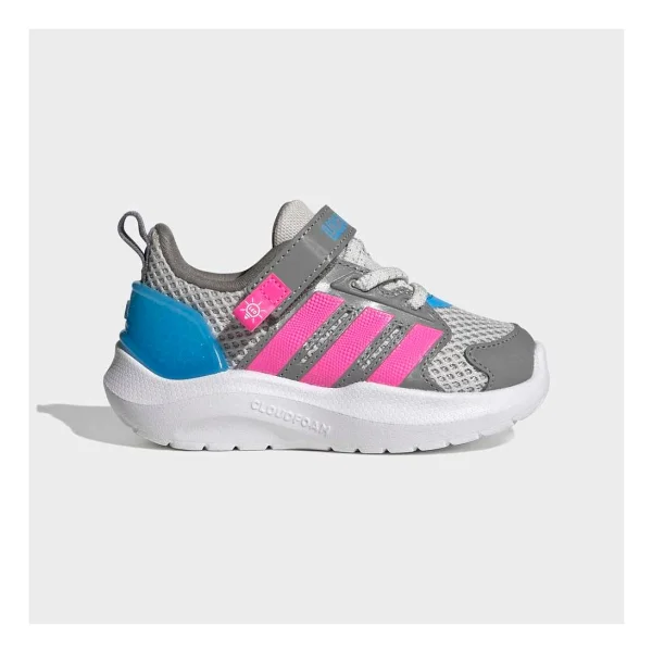 Adidas Lightorama Rnr El I Hq9257 Gri Bebek Spor Ayakkabı - Görsel 7