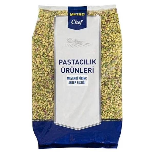Metro Chef Pirinç Meverdi Fıstık 1kg Pastacılık Pasta Tatlı Mutfak Şef - Görsel 2