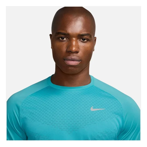 Nike Stride Dri-Fit Adv Hv5203 Kısa Kollu Bisiklet Yaka Erkek Spor Tişört - Görsel 7