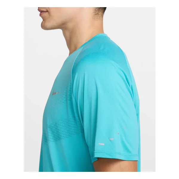 Nike Stride Dri-Fit Adv Hv5203 Kısa Kollu Bisiklet Yaka Erkek Spor Tişört - Görsel 8