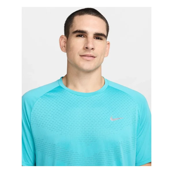 Nike Stride Dri-Fit Adv Hv5203 Kısa Kollu Bisiklet Yaka Erkek Spor Tişört - Görsel 10