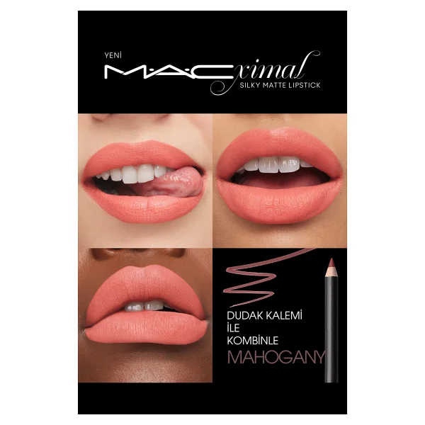 M.A.C Macximal Silky Matte Flamingo Stick Ruj - Görsel 5