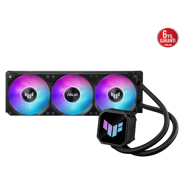 Asus Tuf Gaming Lc Iıı 360 Argb 360 Mm İşlemci Sıvı Soğutucu - Görsel 6