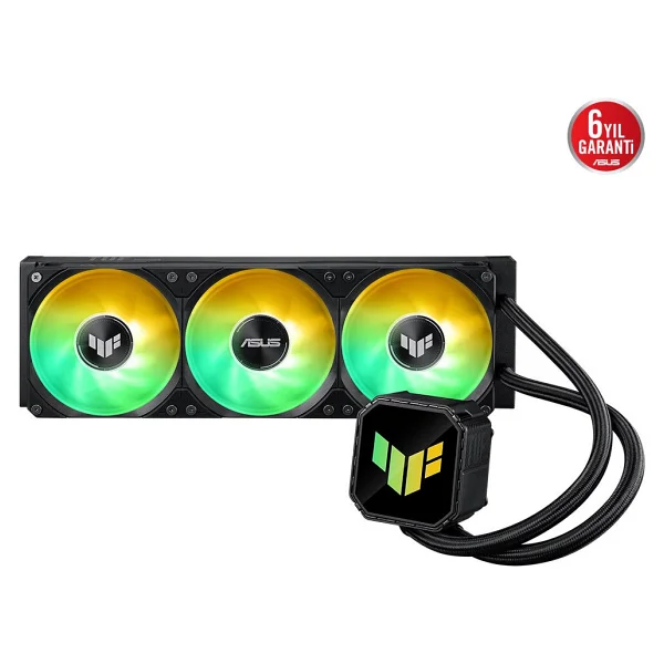 Asus Tuf Gaming Lc Iıı 360 Argb 360 Mm İşlemci Sıvı Soğutucu - Görsel 2