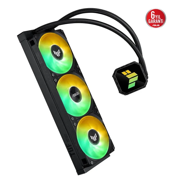 Asus Tuf Gaming Lc Iıı 360 Argb 360 Mm İşlemci Sıvı Soğutucu - Görsel 3