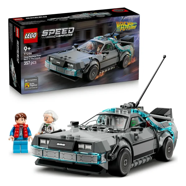 Lego 77256 Speed Champions Geleceğe Dönüş'ten Zaman Makinesi - Görsel 3