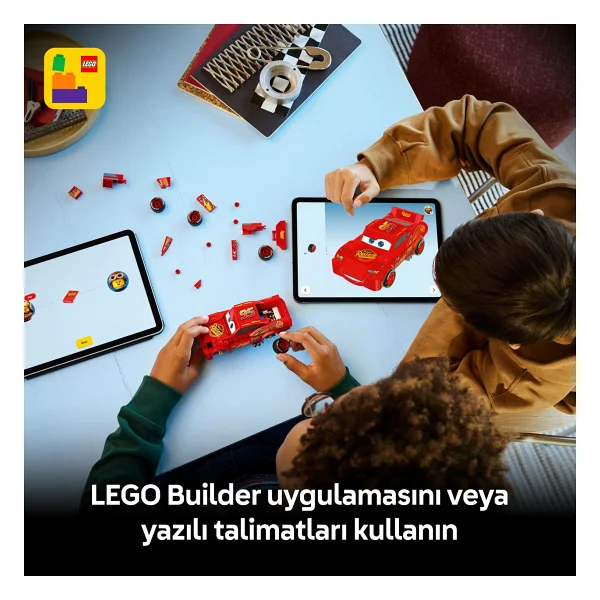 Lego 77255 Speed Champions Şimşek Mcqueen - Görsel 9