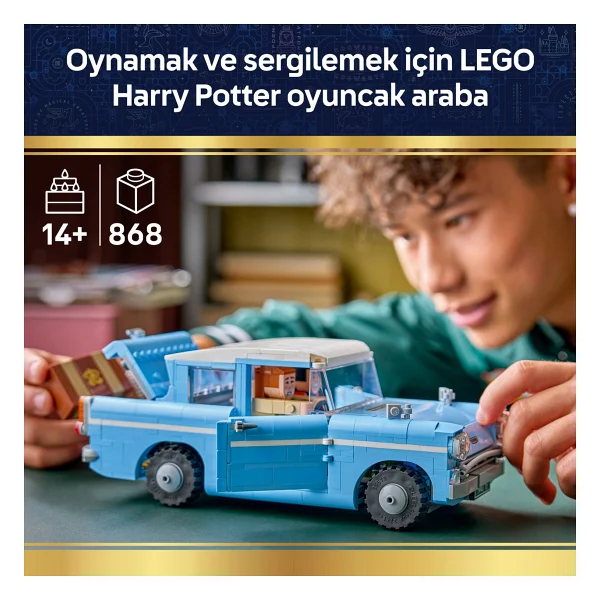 Lego 76470 Harry Potter Sihirli Uçan Ford Anglia - Görsel 6