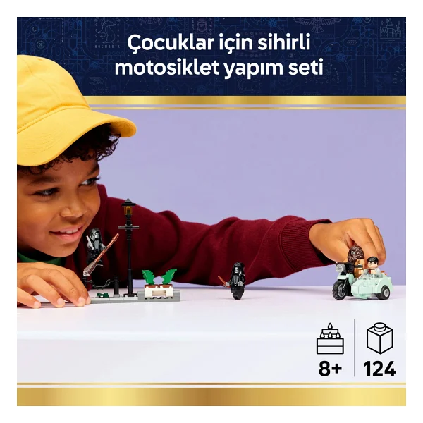 Lego 76459 Harry Potter Hagrid Ve Harry'nin Privet Drive Kaçışı - Görsel 5