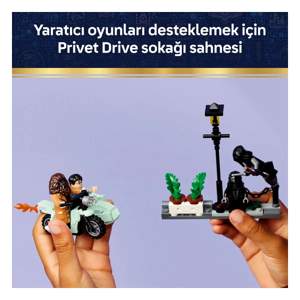 Lego 76459 Harry Potter Hagrid Ve Harry'nin Privet Drive Kaçışı - Görsel 7