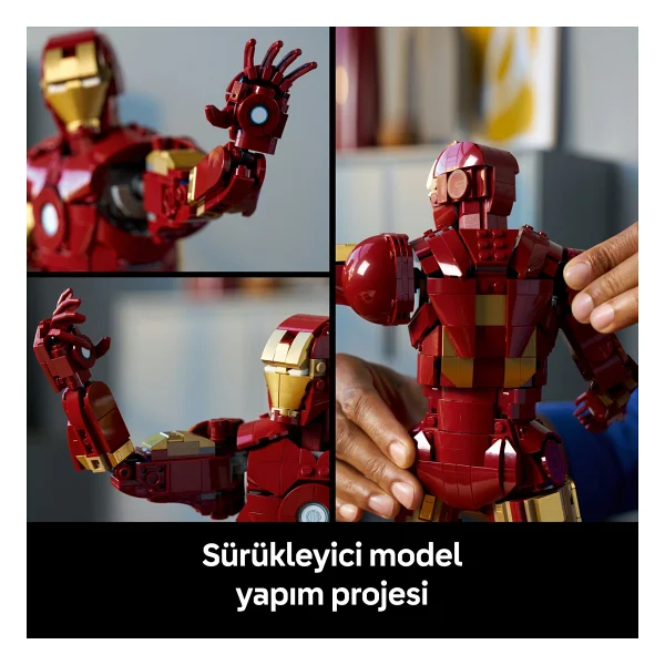 Lego 76344 Marvel Iron Man 3 Koleksiyoncu Versiyonu - Görsel 7