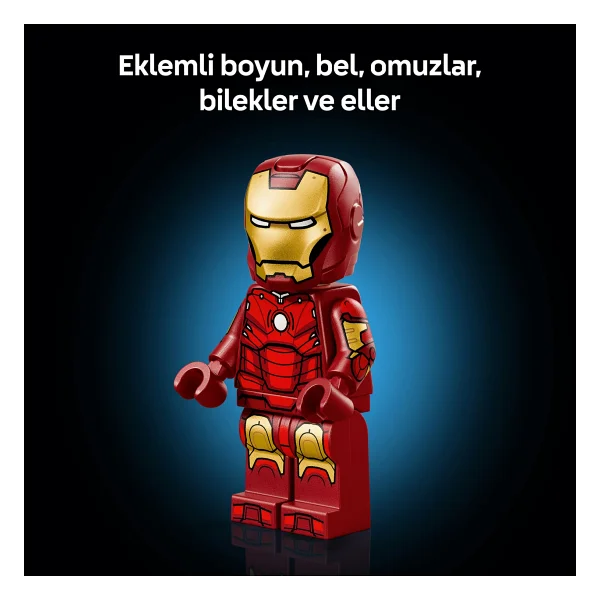Lego 76344 Marvel Iron Man 3 Koleksiyoncu Versiyonu - Görsel 8