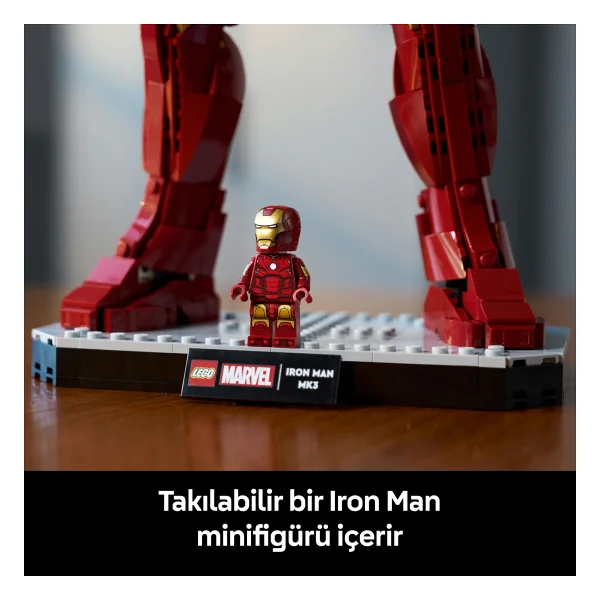 Lego 76344 Marvel Iron Man 3 Koleksiyoncu Versiyonu - Görsel 9